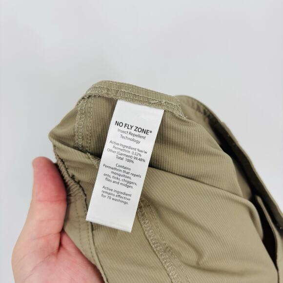 Duluth Trading Men’s No Fly Zone Nylon Pants 36x30 Insect Repellent Cinch Ankle - Picture 5 of 5